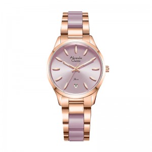 Alexandre Christie AC 2B44 Rosegold Purple LDBRGPN